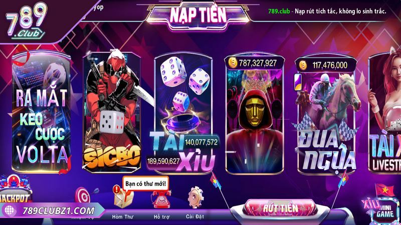 Live casino 789CLUB mở ra 1 thế giới giải trí đầy màu sắc